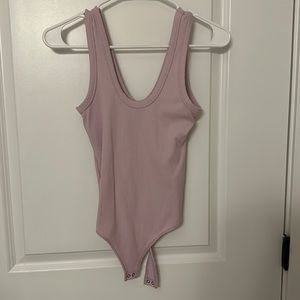 Abercrombie Scoop Ribbed Bodysuit